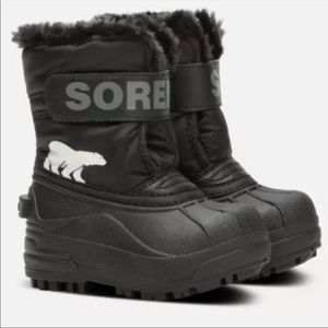 SOREL NWT Toddler Snow Commander Boots Size 4